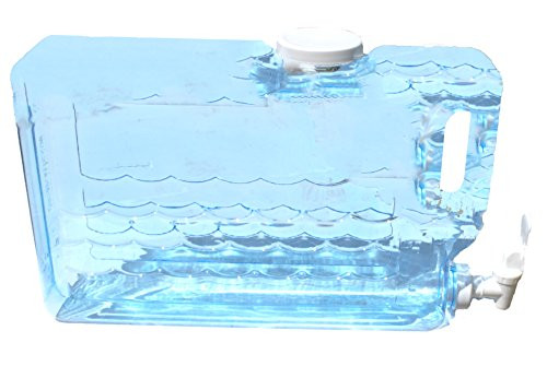 Arrow Plastic 00745 Slimline Beverage Container, 1.25-Gallon