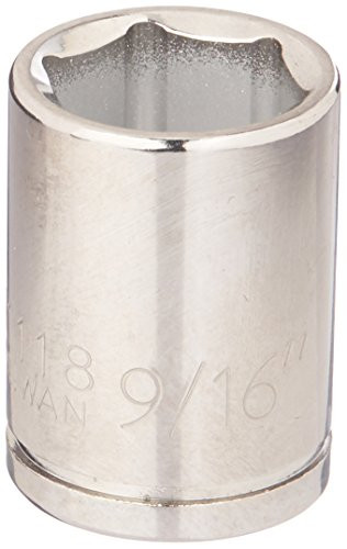 Williams 31118 9/16 Shallow 6-Point Socket with 3/8-Inch Drive