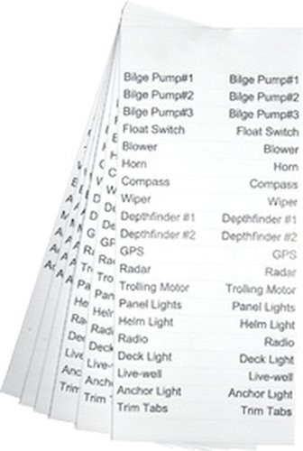 Seasense Cable Labels