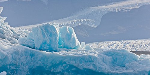 Posterazzi PPI155036S Icebergs at The Jokulsarlon Glacial Lagoon Breidamerkurjokull Vatnajokull Ice Cap Iceland Poster Print 9 x 27 Varies