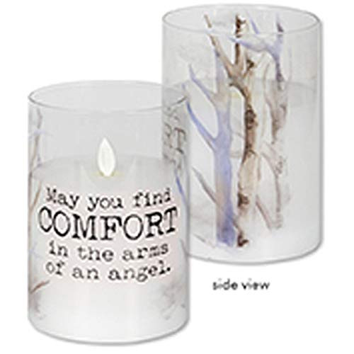 Carson Comfort Glass Hurricane Candle
