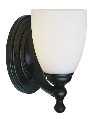 Trans Globe Lighting 3651 ROB Indoor Eleanor 5" Wall Sconce, Rubbed Oil Bronze