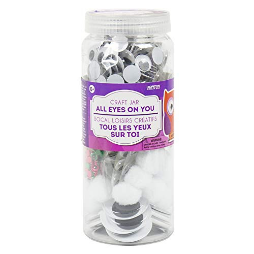 Horizon Group USA All Eyes On Your Wiggly Eyes Jar
