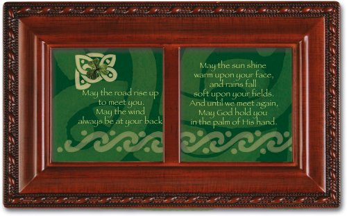 Cottage Garden Irish Road Petite Woodgrain Music Box Plays Irish Eyes Cottage Garden Irish Road Petite Woodgrain Music Box Plays Irish Eyes