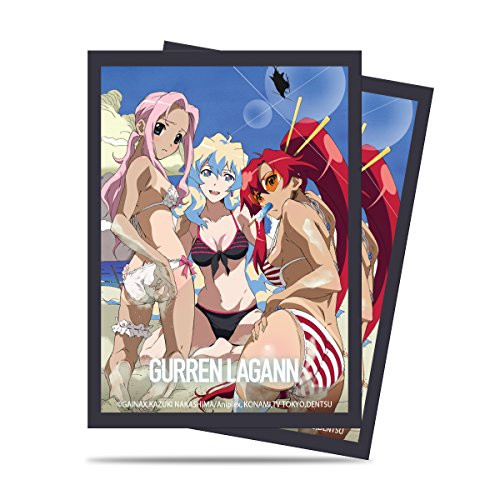 Official Gurren Lagann Beach Standard Deck Protector Sleeves (65 Count)