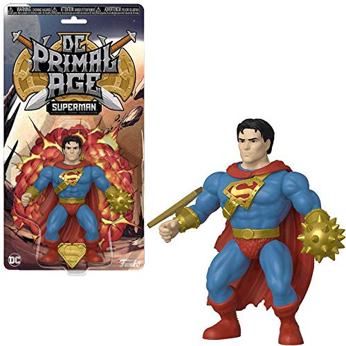 Funko Superman: x DC Primal Age Mini Action Figure + 1 Official DC Trading Card Bundle [35302]