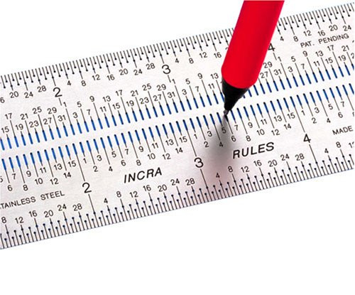 Incra RULE12 12-Inch Incra Rules Marking Rule