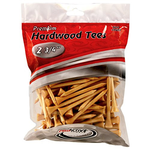 ProActive Sports 2 3/4-Inch Tees, Natural (100/Package)