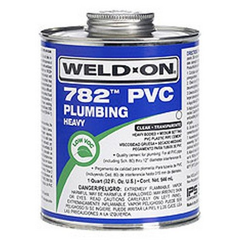 Weld-On 14018 Plumbing Primer 1/2-Pint Can with Applicator Cap