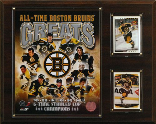NHL Boston Bruins All-Time Greats Photo Plaque