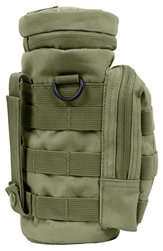 Rothco MOLLE Compatible Water Bottle Pouch, Olive Drab