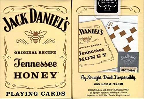 Bicycle Jack Daniels Tennessee Honey Playing Cards