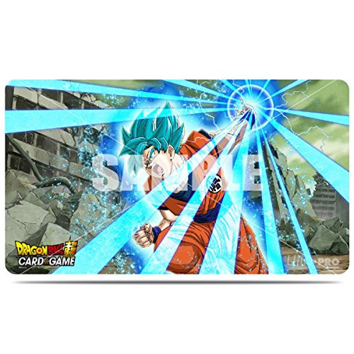 Ultra Pro Official Dragon Ball Super Super Saiyan Blue Son Goku Playmat with Playmat Tube Ultra Pro Official Dragon Ball Super Super Saiyan Blue Son Goku Playmat with Playmat Tube