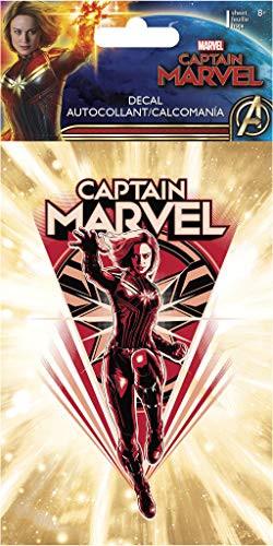 Trends International Captain Marvel - 4 Color Decal 4 X 8