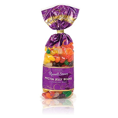 Russell Stover Jelly Beans 12 Ounce Bags (Pack of 4) Russel Stover Sugar-Free Pectin Jelly Bean Candy, Assorted Jelly Beans Bag, Sugar-Free Jelly Beans. Candy Sweetened with Stevia