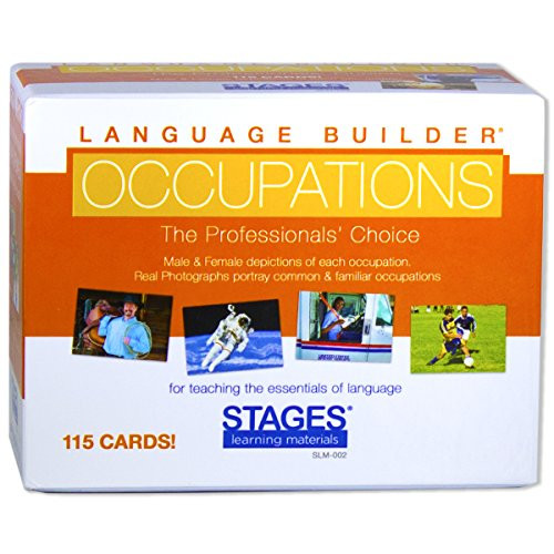 Stages Learning Language Builder: Occupation Cards