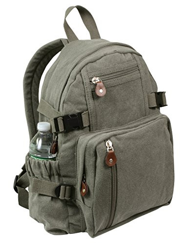 Rothco Olive Drab Vintage Compact Backpack