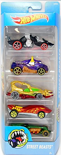 Hot Wheels 2017 Street Beasts 5-Pack
