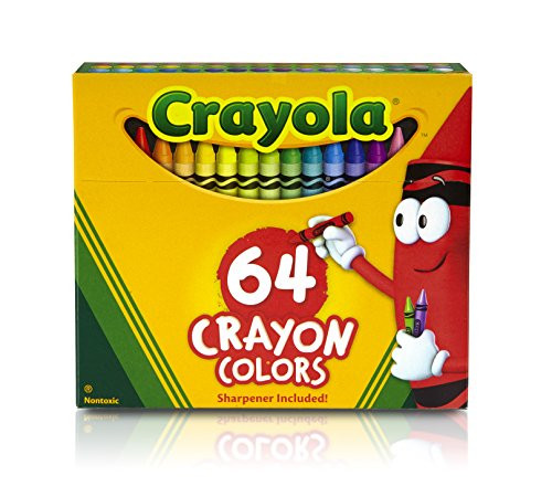 CRAYOLA Crayon/Sharpener, 64 Count (52-0064) CRAYOLA Crayon/Sharpener, 64 Count (52-0064)