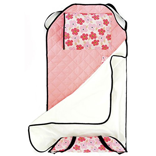 Urban Infant Tot Cot Daycare/Preschool Nap Mat/Cot Cover - Poppies