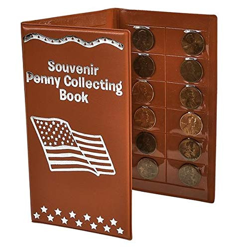 Rhode Island Novelty Red 3.5 x 6 Museum Penny Holder Book | Two Per Order