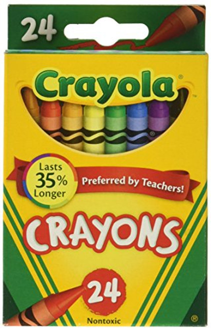 Crayola Crayons 24 Count Box- (6-Pack) Crayola Crayons 24 Count Box- (6-Pack)