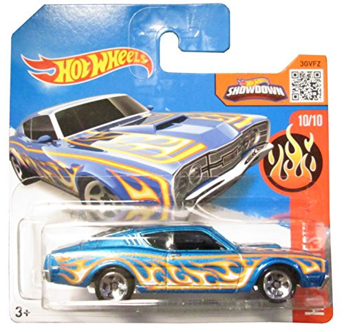 2016 Hot Wheels HW Flames '69 Mercury Cyclone 10/10 Short Card 2016 Hot Wheels HW Flames '69 Mercury Cyclone 10/10 Short Card