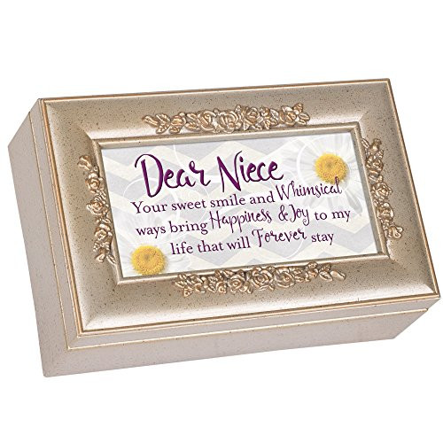 Cottage Garden Niece Sweet Smile Bring Joy Silvertone Embossed Jewelry Music Box Plays You Light Up My Life Cottage Garden Niece Sweet Smile Bring Joy Silvertone Embossed Jewelry Music Box Plays You Light Up My Life