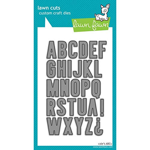 Lawn Fawn Custom Craft Dies - Cole's ABCs Lawn Fawn Custom Craft Dies - Cole's ABCs