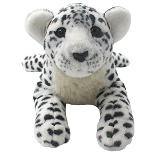 TAGLN The Jungle Animals Stuffed Plush Toys Cheetah Tiger Panther Lioness Pillows (White Leopard, 16 Inch) TAGLN The Jungle Animals Stuffed Plush Toys Cheetah Tiger Panther Lioness Pillows (White Leopard, 16 Inch)