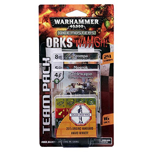 WizKids Warhammer 40, 000 Dice Masters: Orks - Waaagh! Team Pack Toy WizKids Warhammer 40, 000 Dice Masters: Orks - Waaagh! Team Pack Toy