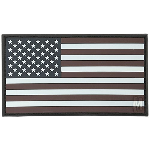 Maxpedition Gear Large USA Flag Patch, Glow, 3.25 x 1.75-Inch