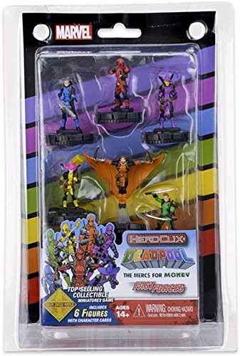 Marvel HeroClix: Mercs 4 Money Fast Forces ( 6 Figures ) Wizkids 72186