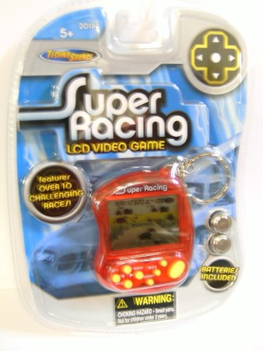 Super Racing Car Keychain Games, Key Chain, Handheld
