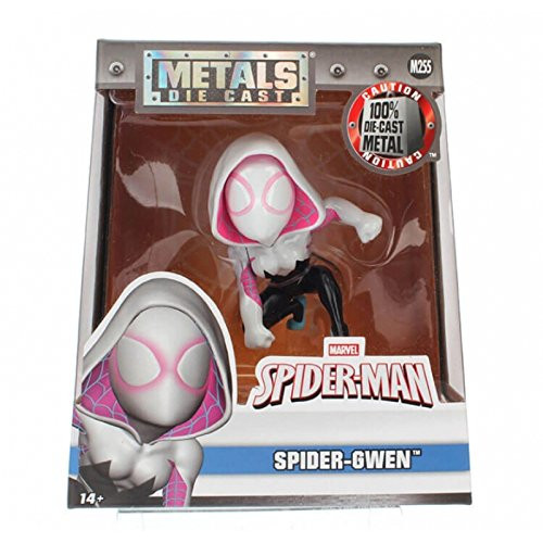 Jada Toys Metals Marvel 4" Classic Figure - Spider Gwen (M255) Toy Figure Jada Toys Metals Marvel 4" Classic Figure - Spider Gwen (M255) Toy Figure