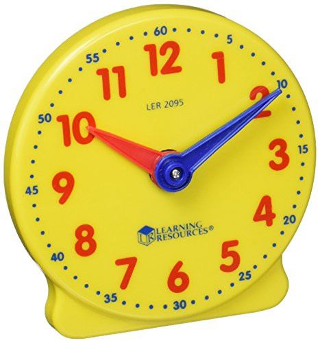 Learning Resources Big Time Student Clock, 12 Hour