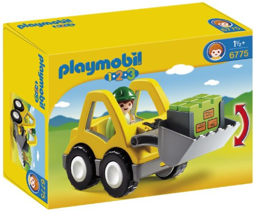 PLAYMOBIL 1.2.3 Excavator