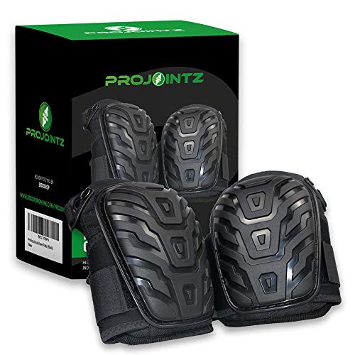 Knee Pads for Work - Professional Gel Knee Pads Heavy Duty for Construction, Flooring, Gardening and Cleaning. Best style knee pads for comfort, protection and durability.