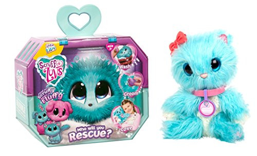 Little Live Scruff-a-Luvs plush rescue pet, blue
