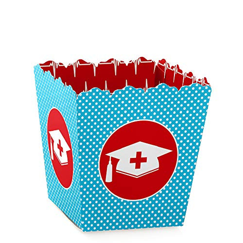 Nurse Graduation - Party Mini Favor Boxes - Medical Nursing Graduation Party Treat Candy Boxes - Set of 12