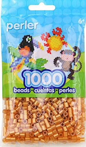 Bulk Buy: Perler Beads 1,000 Count Gold (3 Pack)