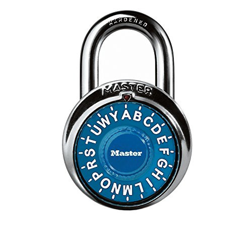 Master Lock 1535DWD Letter Dial Combination Padlock 1 Pack	Assorted Colors
