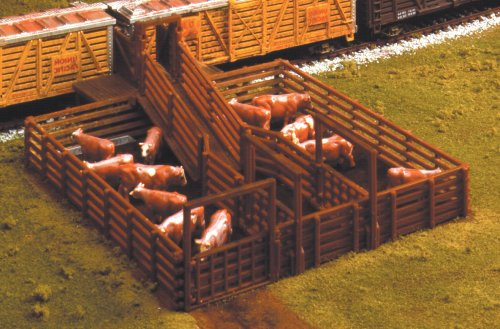 Life-Like Trains  HO Scale Building Kits - Stock Pen