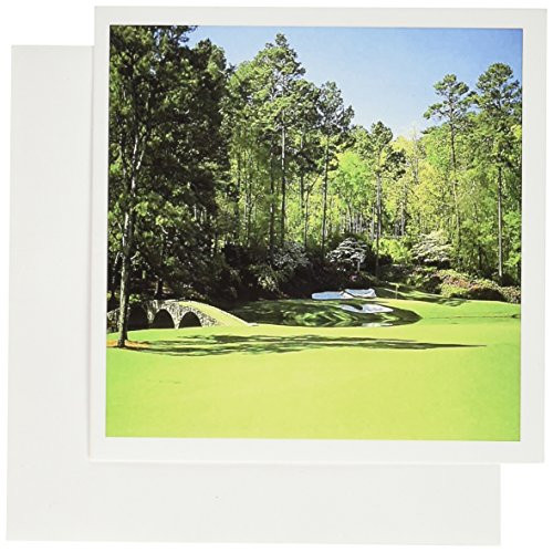 3dRose Photo Of Augusta Georgia Golf Course - Greeting Cards, 6 x 6 inches, set of 12 (gc_100504_2)