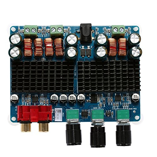 WINGONEER TPA3116 2x50W + 100W 2.1 Dual Channel Power Amplifier Channel Digital Subwoofer Power Amplifier Board DC 12V-26V WINGONEER TPA3116 2x50W + 100W 2.1 Dual Channel Power Amplifier Channel Digital Subwoofer Power Amplifier Board DC 12V-26V