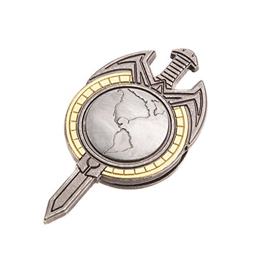 QMX Star Trek Mirror Universe Magnetic Insignia Badge