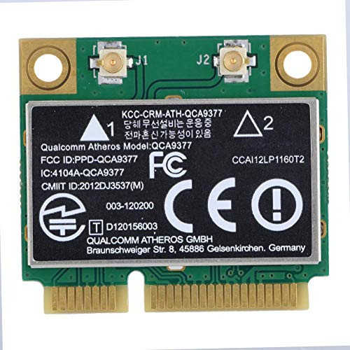 Zerone PCI-E Network Adapter Card, WiFi Card Dual Band 2.4G/5Ghz Network Card 433Mbps WiFi Mini PCI-E Wireless Card Zerone PCI-E Network Adapter Card, WiFi Card Dual Band 2.4G/5Ghz Network Card 433Mbps WiFi Mini PCI-E Wireless Card