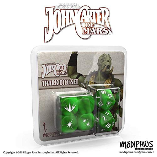 Modiphius John Carter of Mars: Thark Dice Set