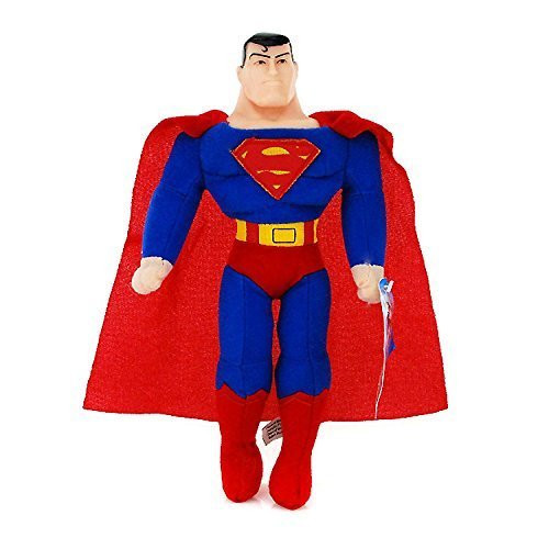 DC Comics Super Heroes Superman 18" Plush Doll Toy with Molded Head