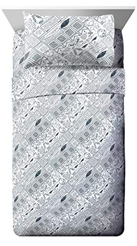 Jay Franco Harry Potter Draco Dormiens Full Sheet Set - 4 Piece Set Super Soft and Cozy Kids Bedding - Fade Resistant Polyester Microfiber Sheets (Official Harry Potter Product)